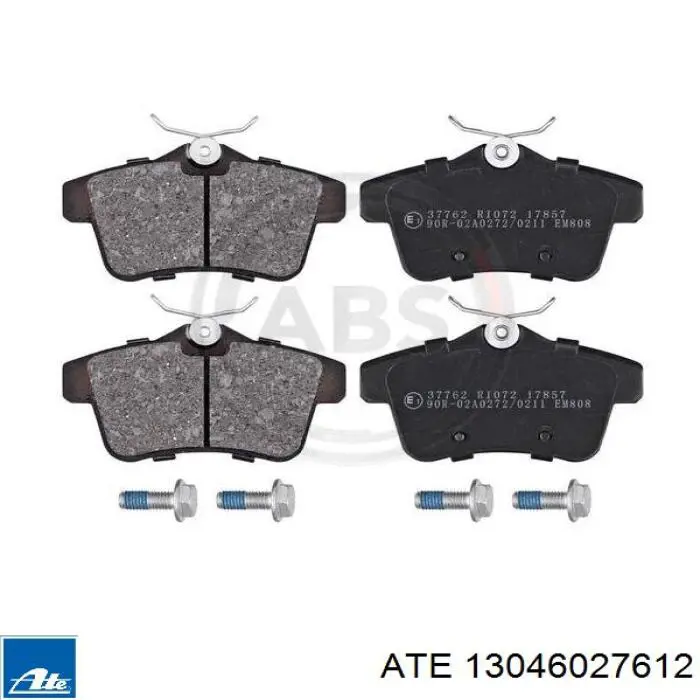 Колодки дисковые  ATE 13046027612 цена, от 46.16 USD