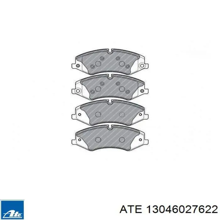 Купить 13046027622 ATE Колодки тормозные