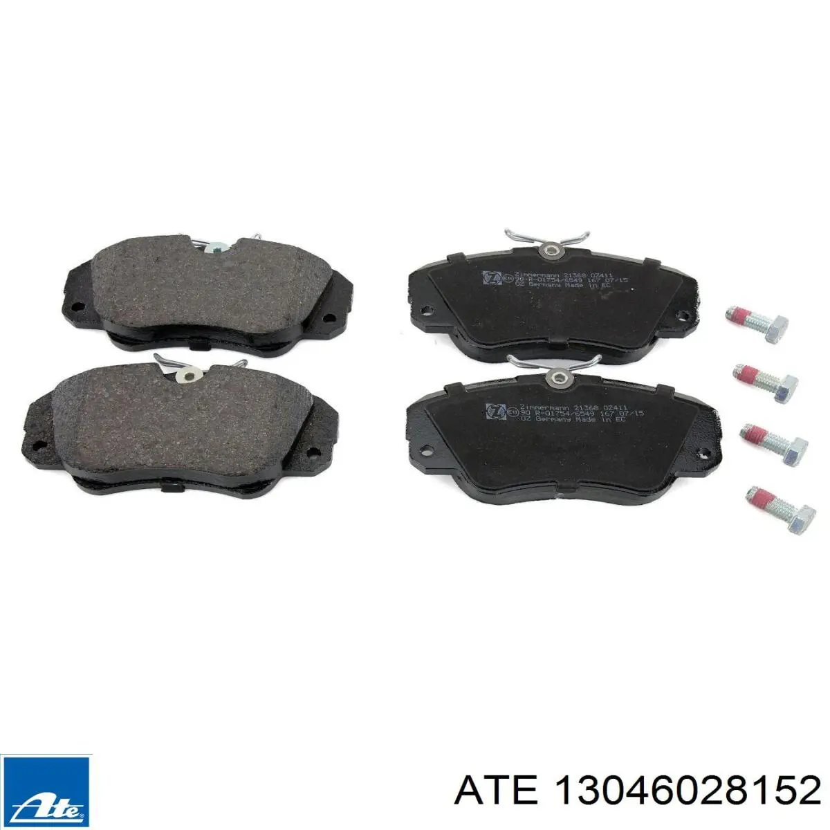 Тормозные колодки ATE 13046028152