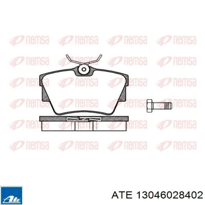 Колодки дисковые  ATE 13046028402 цена, от 27.67 USD