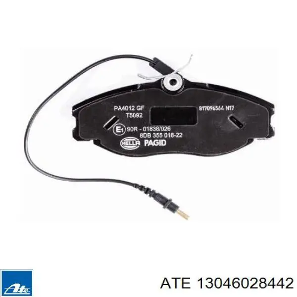 Колодки ATE 13046028442 цена, от 26.79 USD