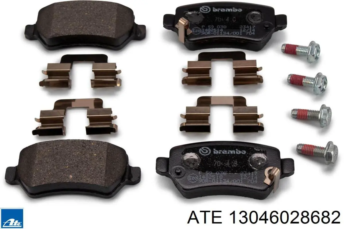 Колодки дисковые  ATE 13046028682 цена, от 21.93 USD