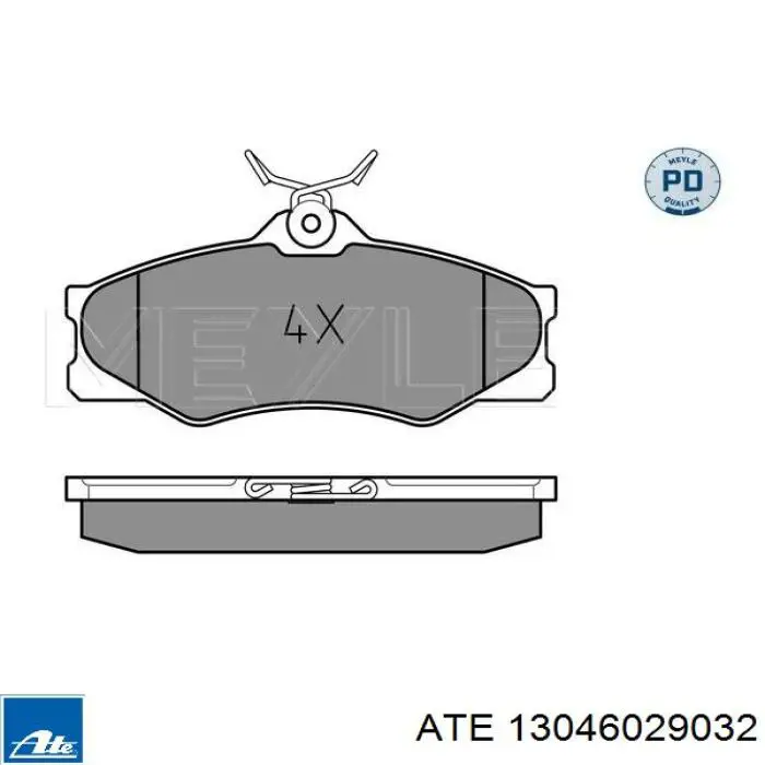 Купить 13046029032 ATE Колодки тормозные