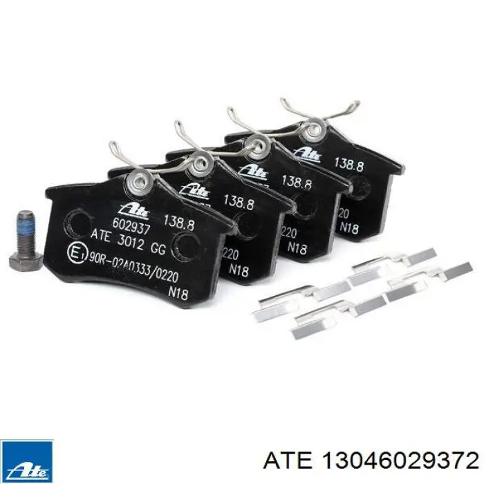 Колодки дисковые  ATE 13046029372 цена, от 22.94 USD