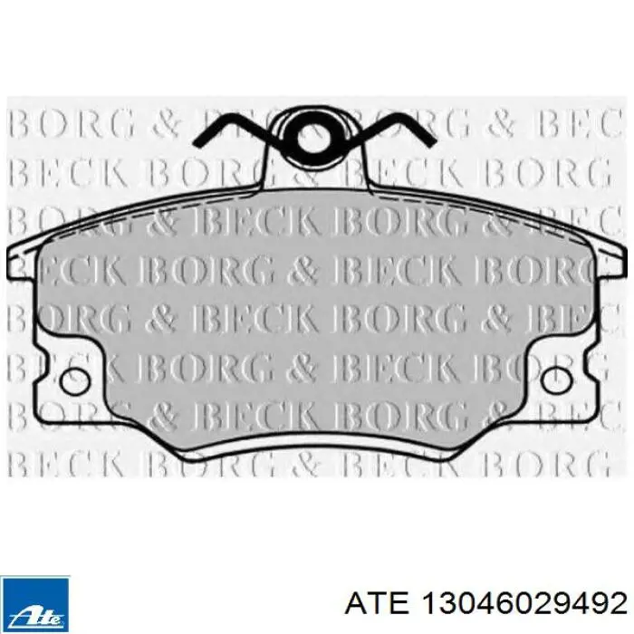 Передние тормозные колодки 13046029492 ATE
