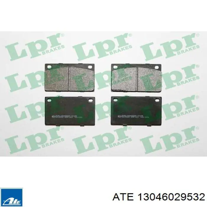 Передние тормозные колодки 271739 Volvo