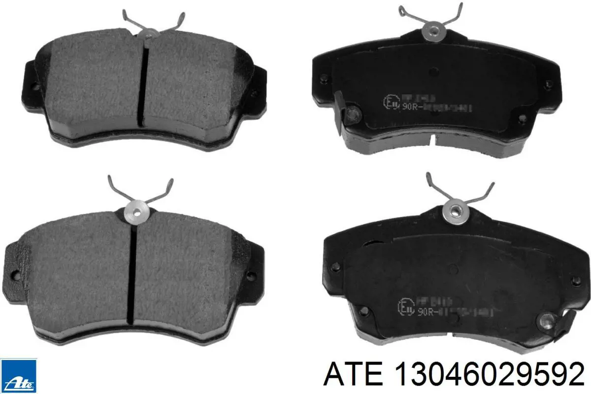 Колодки ATE 13046029592 цена, от 33.72 USD