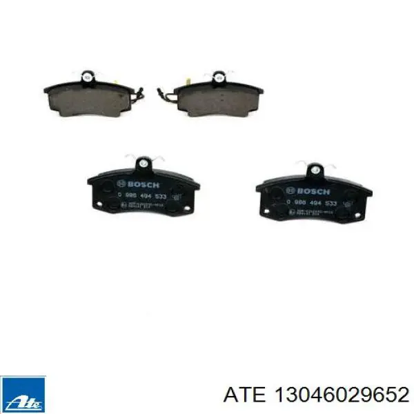 Колодки ATE 13046029652 цена, от 25.27 USD