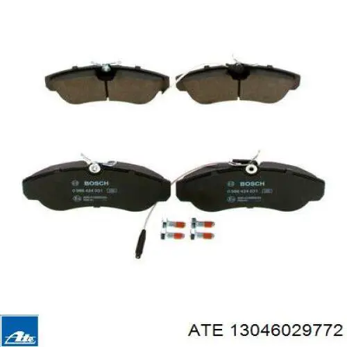 Колодки ATE 13046029772 цена, от 20.89 USD