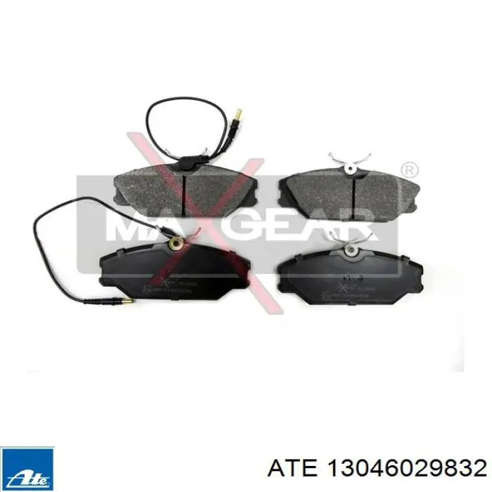 Передние тормозные колодки 13046029832 ATE