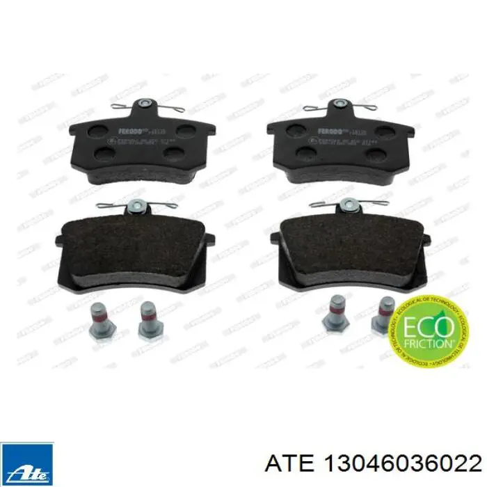 Колодки дисковые  ATE 13046036022 цена, от 26.60 USD