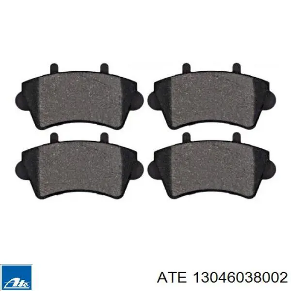 Передние тормозные колодки 13046038002 ATE