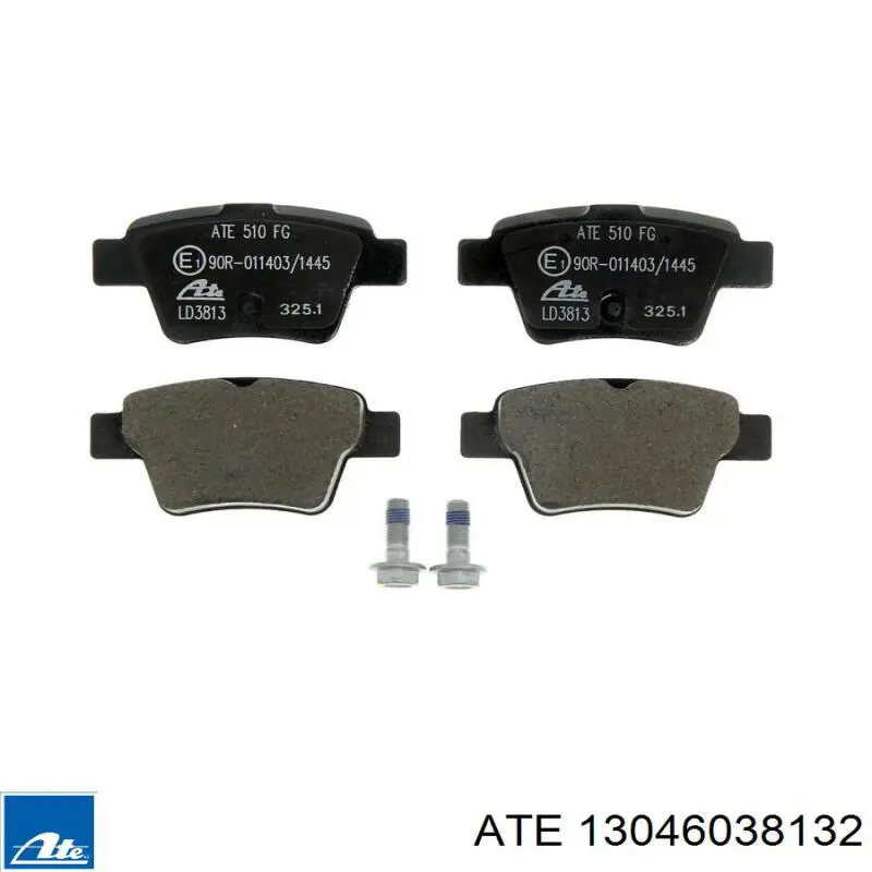 Колодки дисковые  ATE 13046038132 цена, от 23.21 USD