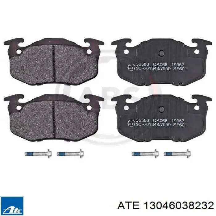 Колодки дисковые  ATE 13046038232 цена, от 14.94 USD