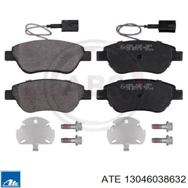 Купить 13046038632 ATE Колодки тормозные