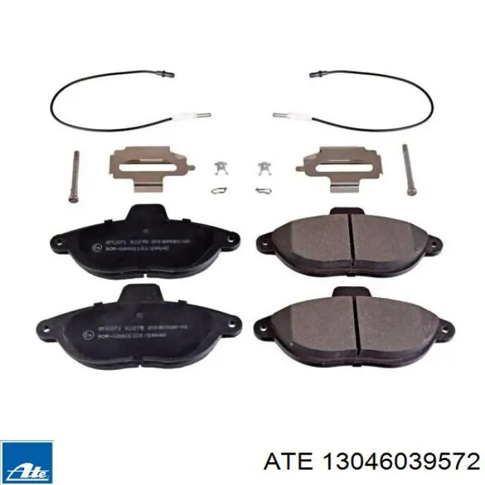 Колодки ATE 13046039572 цена, от 18.74 USD