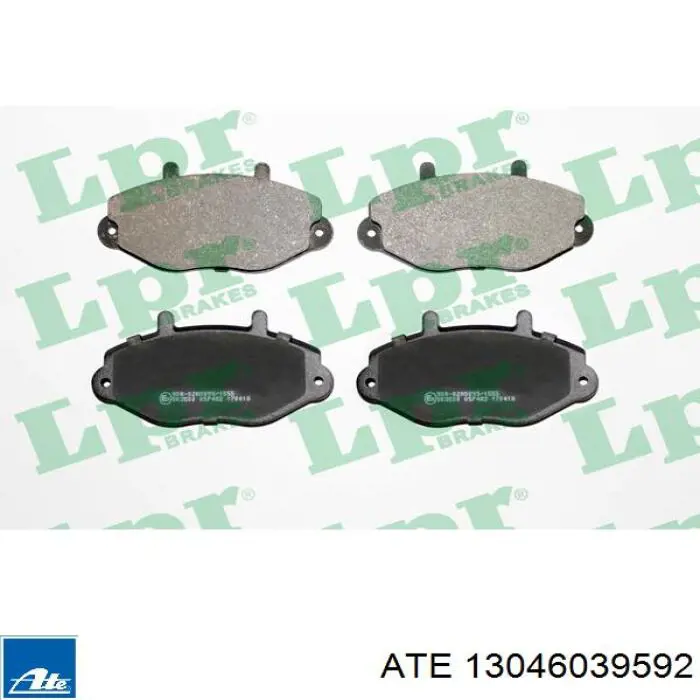 Колодки ATE 13046039592 цена, от 16.86 USD