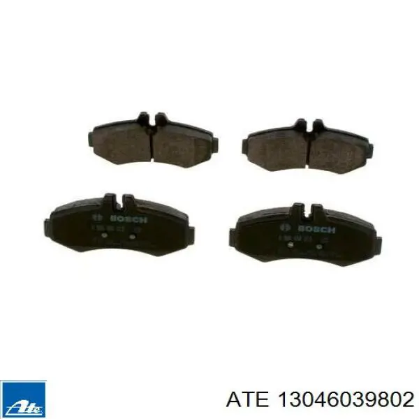 Передние тормозные колодки 13046039802 ATE