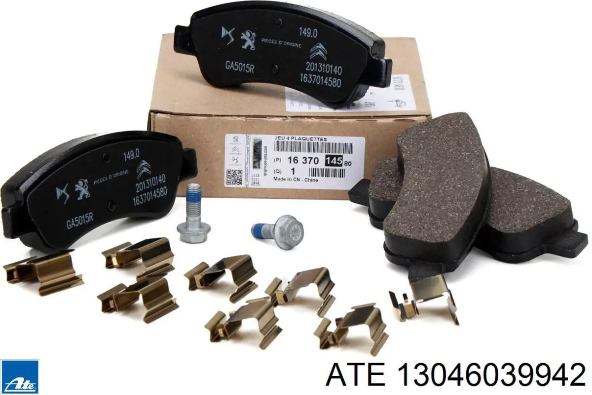 Тормозные колодки ATE 13046039942