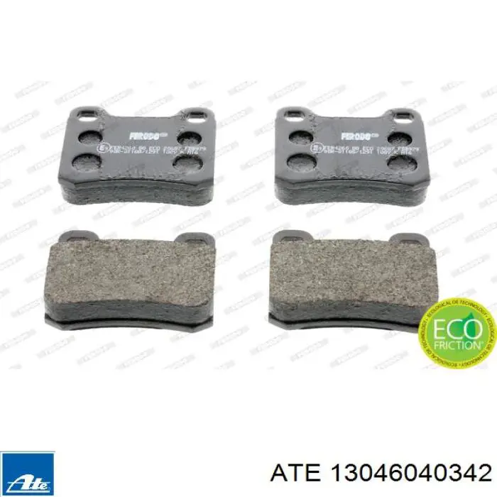 Колодки дисковые  ATE 13046040342 цена, от 18.01 USD