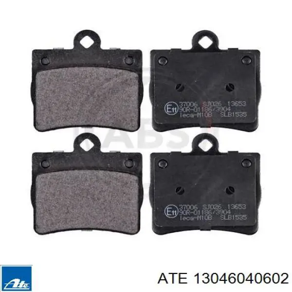 Колодки дисковые  ATE 13046040602 цена, от 14.83 USD
