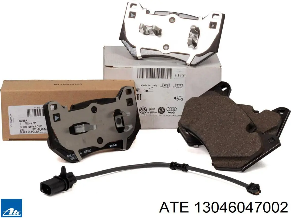 Колодки ATE 13046047002 цена, от 111.97 USD