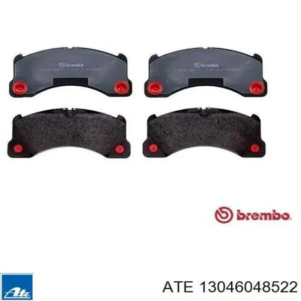 Колодки ATE 13046048522 цена, от 174.92 USD