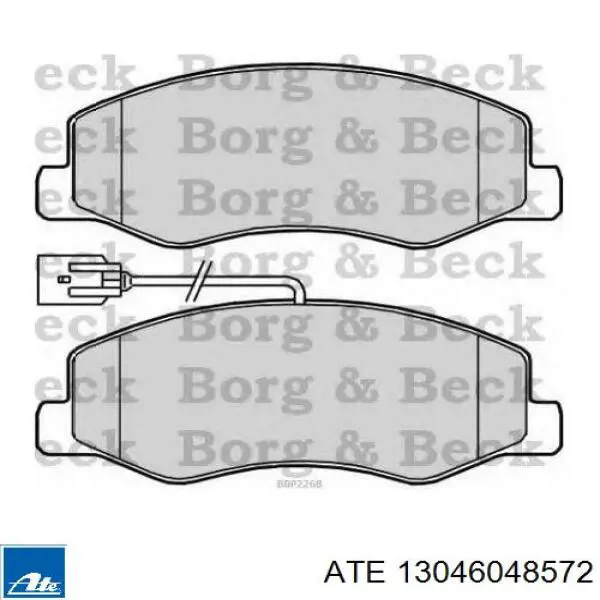 Колодки дисковые  ATE 13046048572 цена, от 62.56 USD