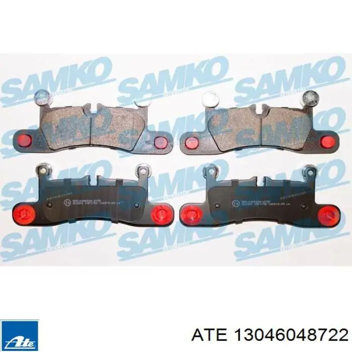 Колодки дисковые  ATE 13046048722 цена, от 90.39 USD