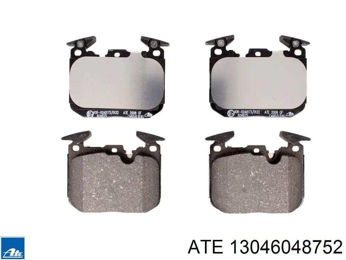 Колодки ATE 13046048752 цена, от 121.66 USD