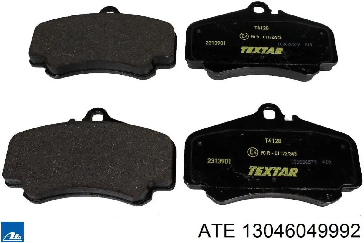 Колодки ATE 13046049992 цена, от 68.45 USD