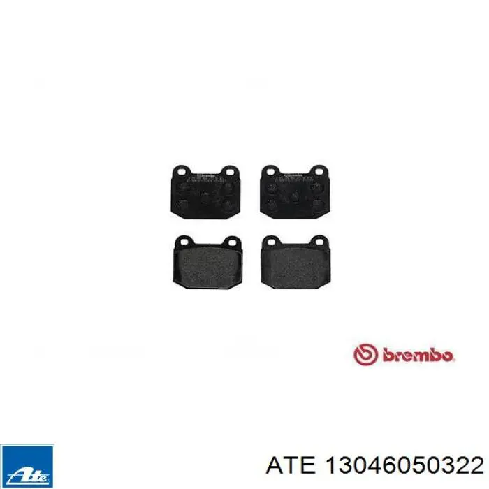 Колодки ATE 13046050322 цена, от 13.55 USD