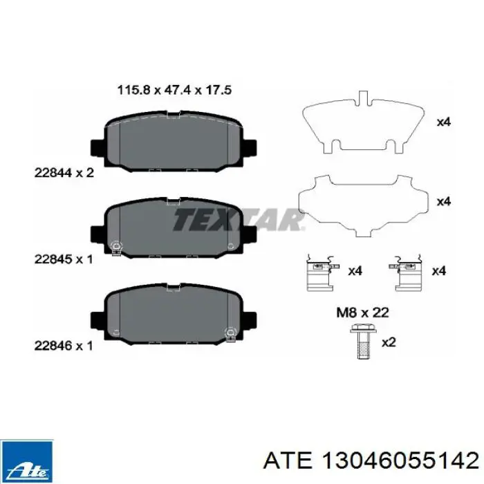 Купить FDB5049 Ferodo Колодки тормозные задние, дисковые