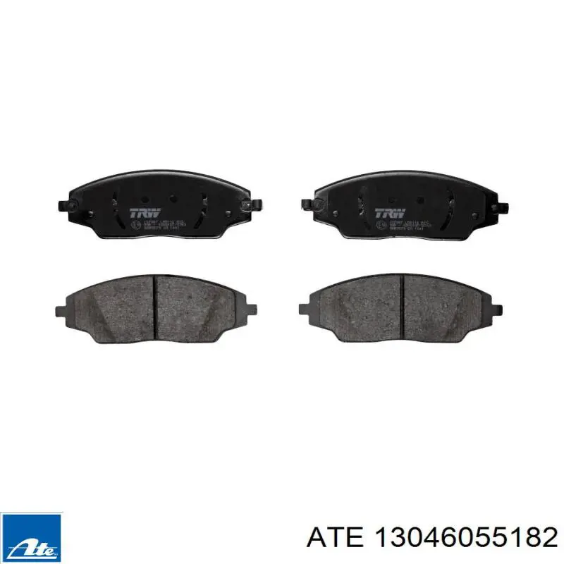 Передние тормозные колодки 13046055182 ATE