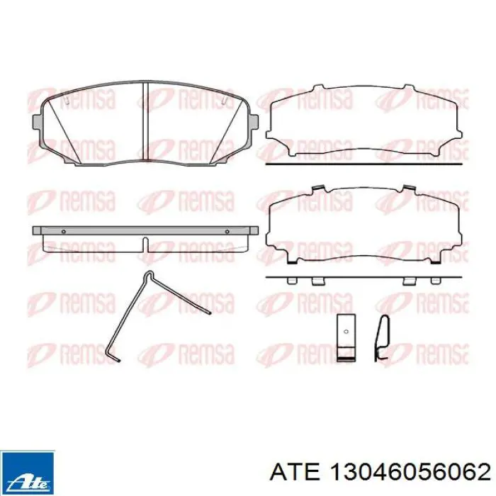 Колодки ATE 13046056062 цена, от 30.04 USD