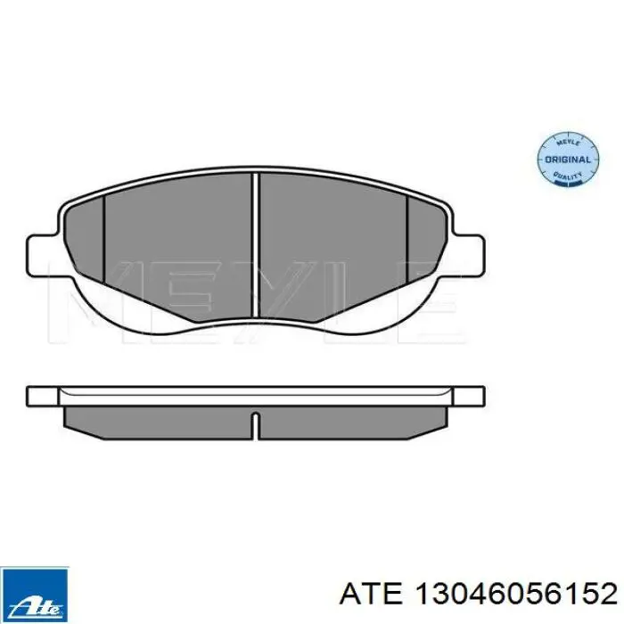 Передние тормозные колодки 13046056152 ATE