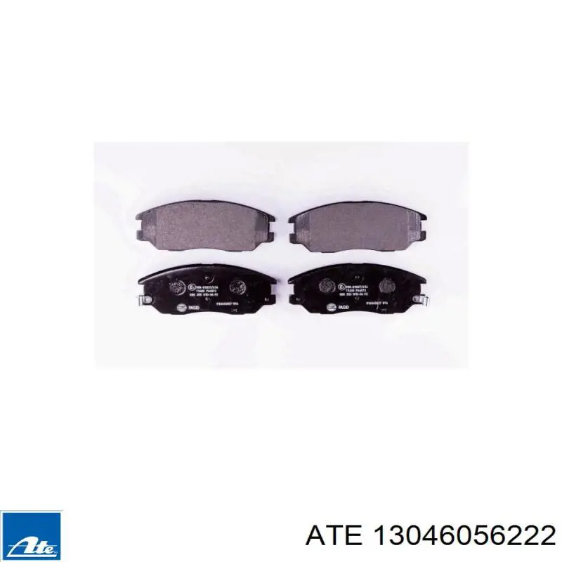 Передние тормозные колодки 13046056222 ATE