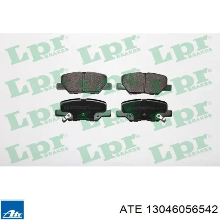 Compre 13046056542 ATE Sapatas do freio traseiras de disco