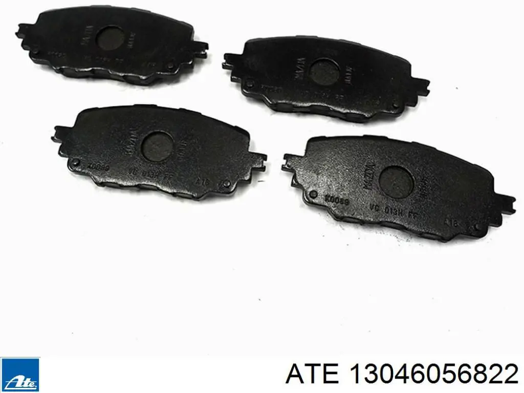 Передние тормозные колодки 13046056822 ATE