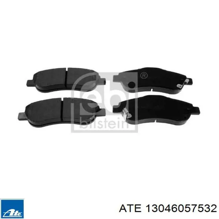 Передние тормозные колодки 13046057532 ATE
