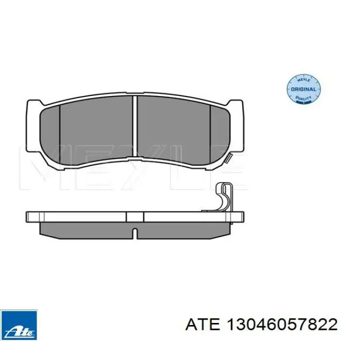 Колодки дисковые  ATE 13046057822 цена, от 17.74 USD