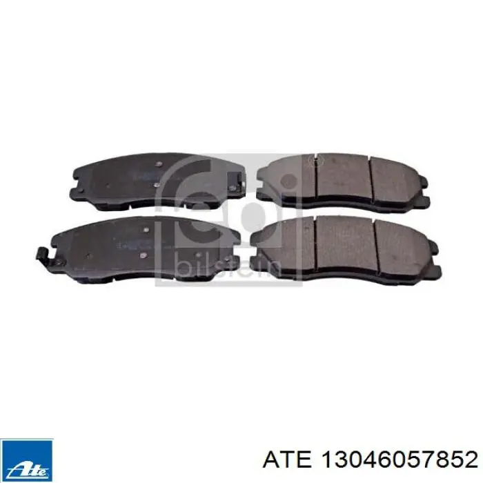 Передние тормозные колодки 13046057852 ATE