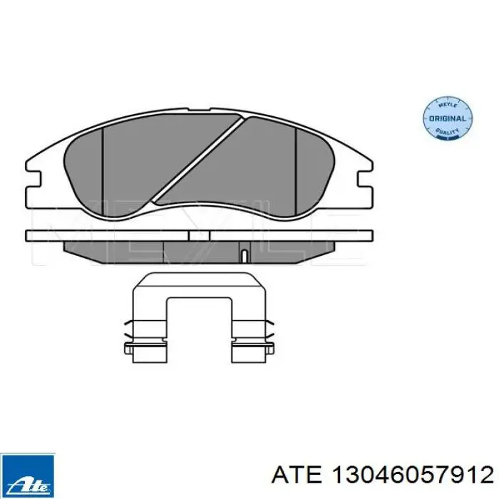 Тормозные колодки ATE 13046057912