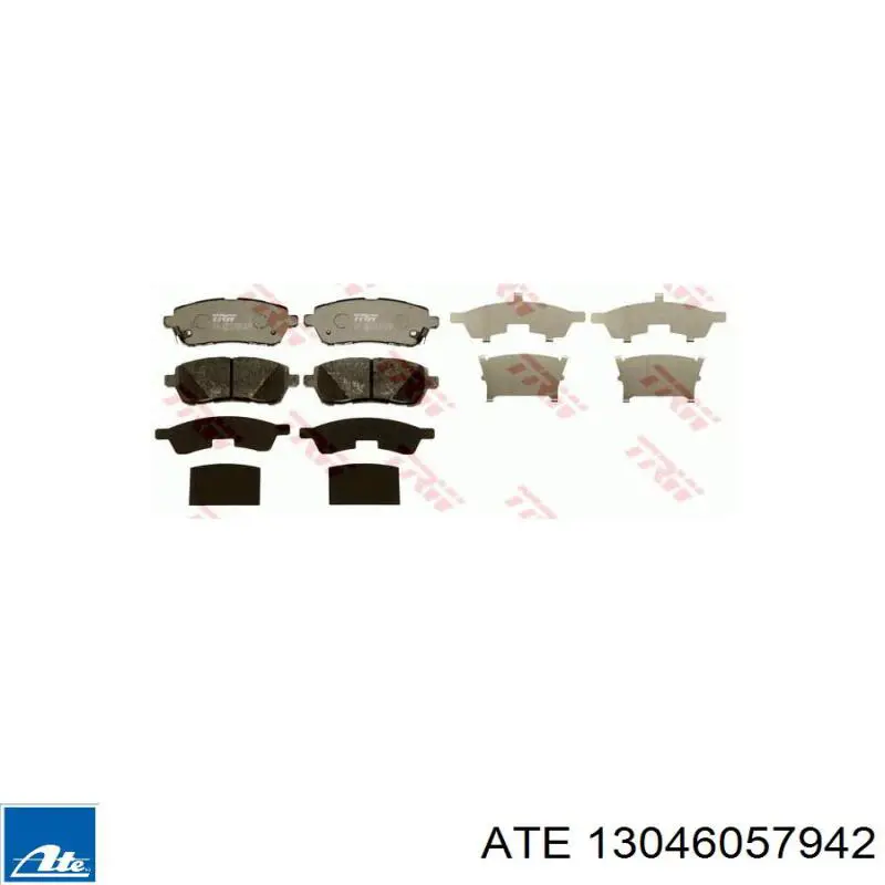 Тормозные колодки ATE 13046057942