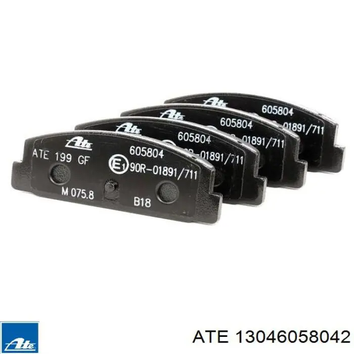 Колодки дисковые  ATE 13046058042 цена, от 19.31 USD
