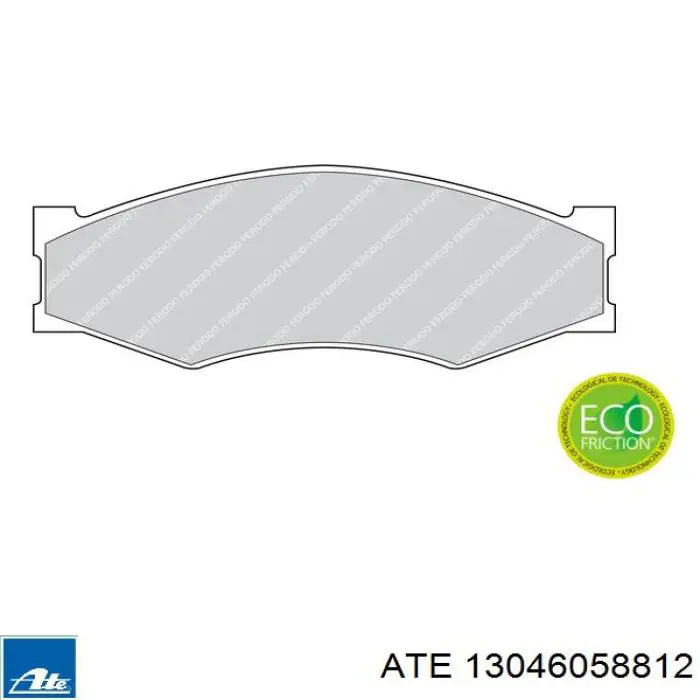 Тормозные колодки ATE 13046058812
