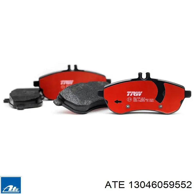 Тормозные колодки ATE 13046059552