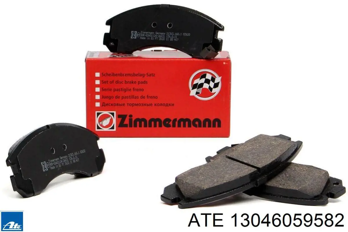 Тормозные колодки ATE 13046059582