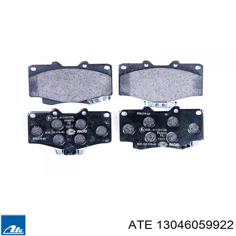 Тормозные колодки ATE 13046059922