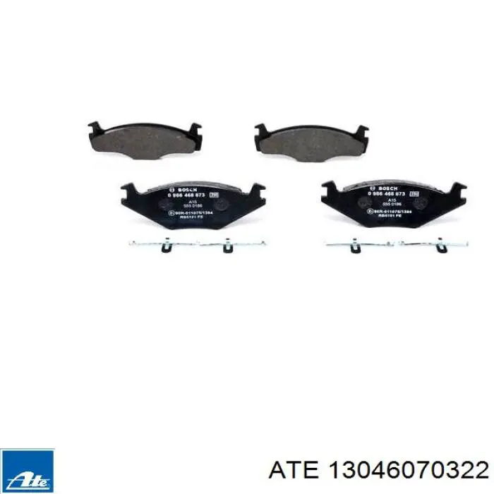 Колодки ATE 13046070322 цена, от 13.11 USD